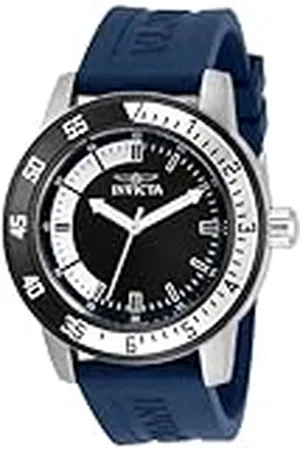 Invicta Reloj analógico para Hombre. de Cuarzo con Correa en Silicona 34013