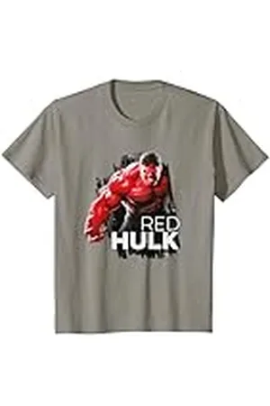 Marvel Niños Captain America Red Hulk Camiseta