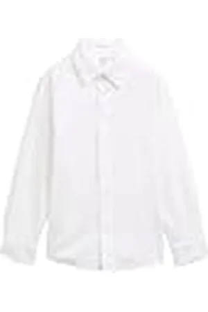 TOM TAILOR 1045956 Camisa, 20000-White, 92-98 para Niños