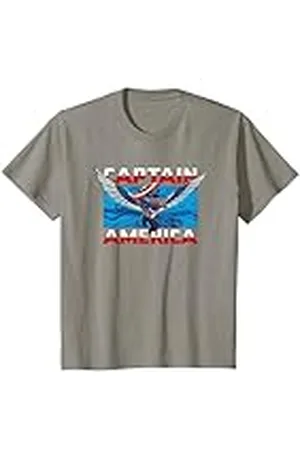 Marvel Niños Captain America Flying Camiseta