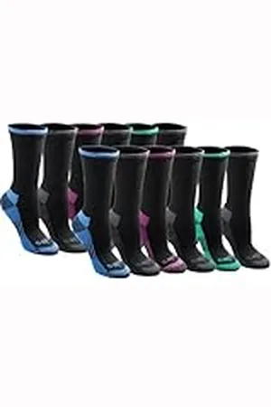 Dickies Dri-Tech Essential Calcetines Que absorben la Humedad (6/12 (S-XL), , M (Pack Mujeres