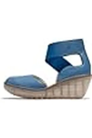Fly London YOLG546FLY, Cuñas Mujer, Blue, 41 EU