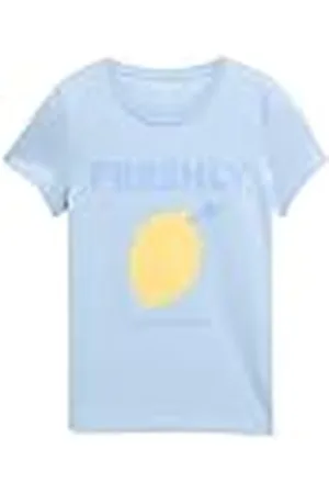 TOM TAILOR 1046329 Camiseta, 36325-Soft Blue, 140 para Niñas