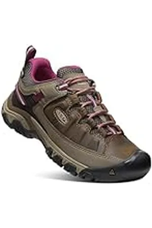 Keen Targhee 3 Waterproof, Zapatos para senderismo Mujer, Marrón (Weiss/Boysenberry), 38.5 EU