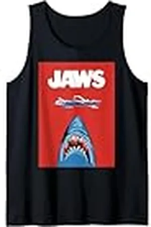 Jaws 50th Anniversary Poster Red Bite Front & Back Camiseta sin Mangas