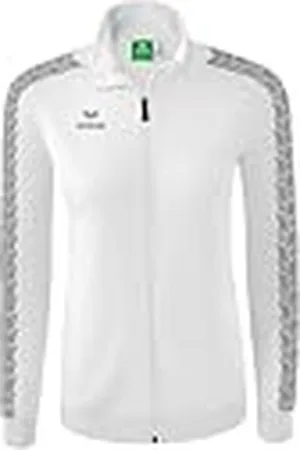 Erima Mujer Essential Team Chaqueta Tracktop, blanco, 44