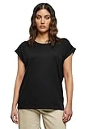 Urban classics Camiseta de Manga Larga para Mujer (2 Unidades), Negro Y Negro, 3XL
