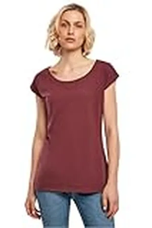 Build Your Brand BB013-Ladies Wide Neck tee T-Shirt, , XXXXL Women