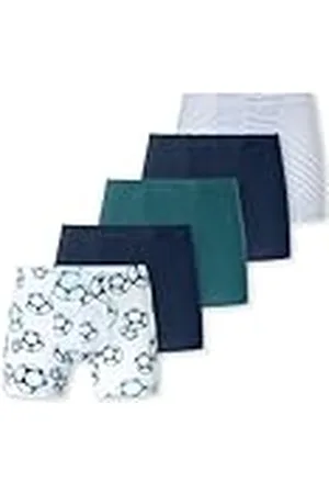 Schiesser 5 Pack Boxershort Unterhosen-95/5 Organic Bio Baumwolle-Größe 92 bis 140 Bóxer, , (Pack de 5) para Niños
