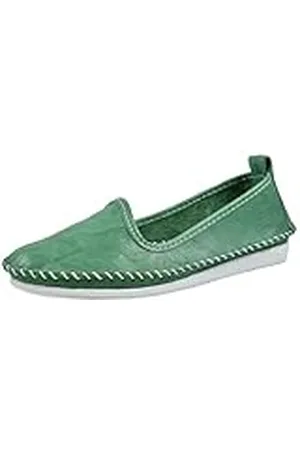 Andrea Conti 0027449 Mocasines de Cuero para Mujer, Talla:40 EU, Color: