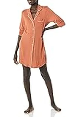 Amazon Camisa para Dormir Tipo Tubo (Disponible en Tallas Grandes) Mujer, , M