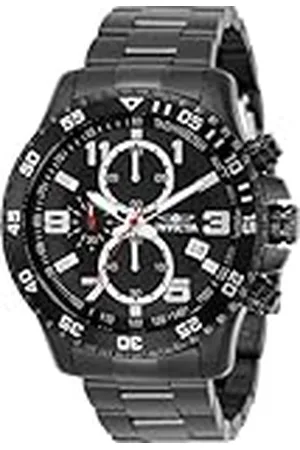 Invicta Specialty 14880 Reloj para Hombre - Impermeable - Analógico - Movimiento Cuarzo - Acero Inoxidable con Esfera Gris - 45mm