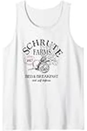 The Office Etiqueta grande de Schrute Farms Camiseta sin Mangas