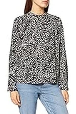ONLY Onlnew Mallory L/S Blouse AOP WVN Noos Camisa, , 42 para Mujer