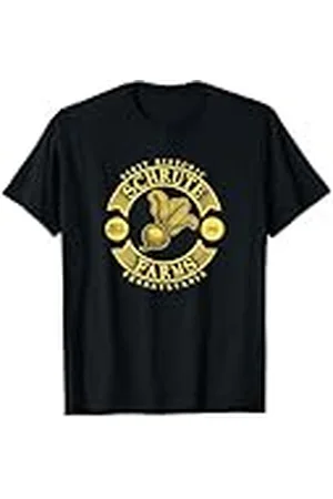 The Office Granjas Schrute Amarillo Camiseta