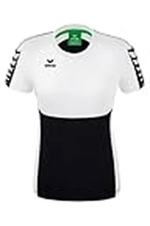 Erima Mujer Six Wings Camiseta, Negro, 38