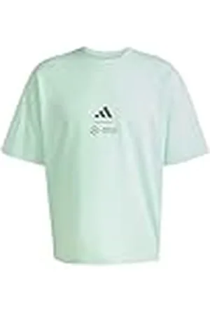 adidas Hombre Mercedes - AMG Petronas Formula One Team Premium Woven tee Men, Frozen Green/Grey strata, XS