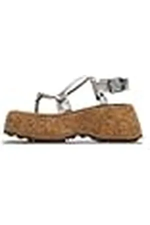 Fly London CAAZ278FLY, Sandalias Mujer, Silver, 38 EU