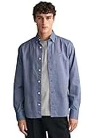 GANT Slim Oxford Shirt Camisa de Vestir, , XXL para Hombre