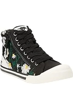 Rocket Dog Jazzin, Zapatillas Mujer, Black, 36 EU
