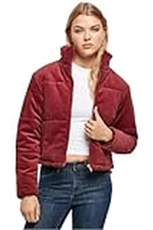 Urban classics Ladies Corduroy Puffer Jacket Chaqueta de Videojuegos, , XXL para Mujer