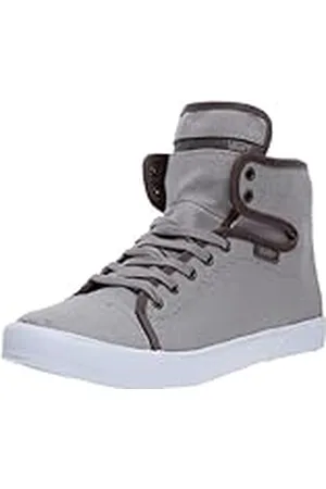 Vans Zapatillas de Deporte de Tela para Mujer, Color Gris, Talla 41