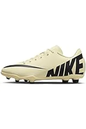 Nike Vapor 15 Club FG/MG, Zapatillas de fútbol, Limonada/Negro, 38 EU