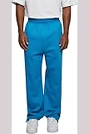 Urban classics Pantalón Chándal de Hombre, Corte Suelto, Tejido Cálido, Cremalleras en los Tobillos, Tallas XS - 5XL