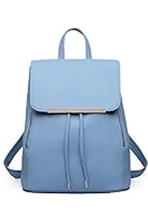 MISS LULÙ Mochila pequeña impermeable para mujer, mochila de ciudad, mochila moderna para mujer, piel sintética para viajes, trabajo, escuela
