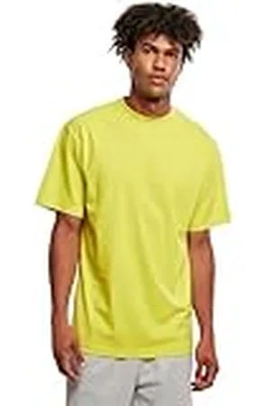 Urban classics Camiseta básica de Manga Corta de Hombre, Cuello Redondo Normal, de algodón Grueso, Largo Oversize, Distintos Colores, Tallas S-6XL
