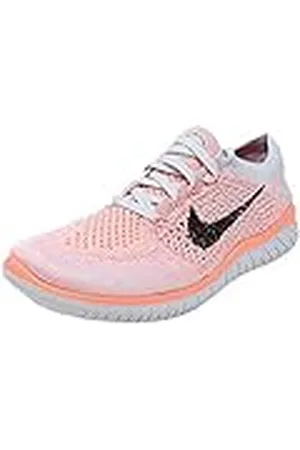 Nike Damen Laufschuh Free Run Flyknit 2018, Zapatillas de Running Mujer, Gris (Crimson Pulse/Black-800), 43 EU