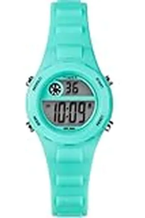 Timex Time Machines Reloj para niño, Correa de Resina Azul, Esfera Digital, Caja Azul, 27 mm, TW2W92600