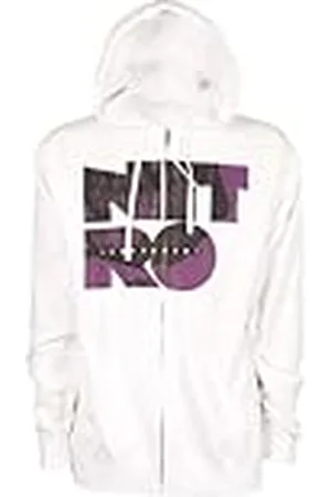 Nitro Capucha Chaqueta Blank Generación Zip HD, Primavera/Verano, Hombre, Color , tamaño Medium