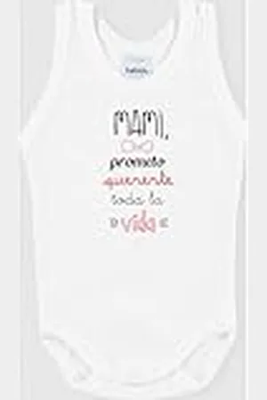 BABIDU Body Bebé Personalizado con Frases Divertidas y Originales - Para Papá, Mamá, Tía, Padrinos y Abuelos - Body Bebé Tirantes 100% Algodón - Regalo Recién Nacido - Ropa Bebé Niño y Niña Unisex