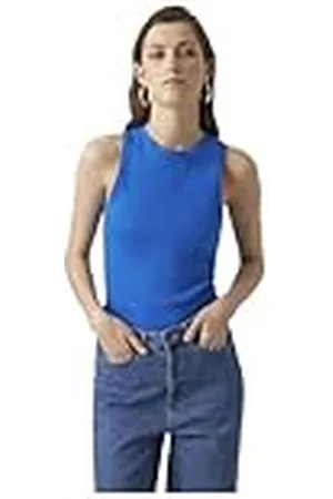 VERO MODA Vmkerry 2/4 O-Cuello Top VMA Jrs Noos Camiseta, , M para Mujer