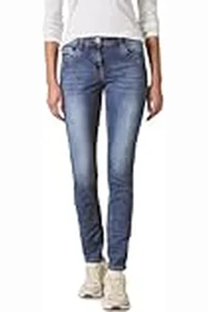 CECIL B378279 Vaqueros de Corte Informal, , 27W / 32L Mujeres