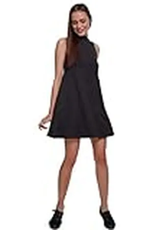 Urban classics Ladies A-Line Turtleneck Dress Vestido, , L para Mujer