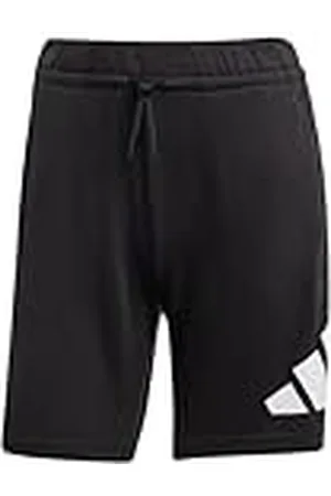 adidas Unisex niños Essentials Big Logo Shorts, Black/White, 11-12 Years