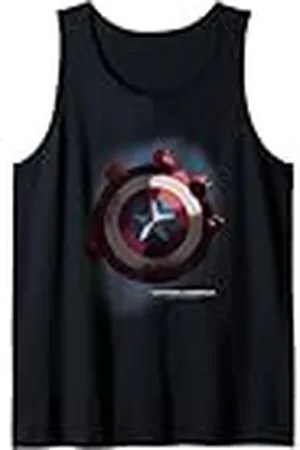 Marvel Captain America Red Hulk Grabbing Shield Camiseta sin Mangas