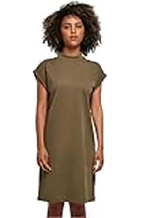 Build Your Brand Extended Short Sleeve Short Dress 4XL