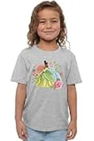 Disney Tiana and Cinderella in The Garden Girls T Shirt Camiseta, , 7-8 años para Niñas