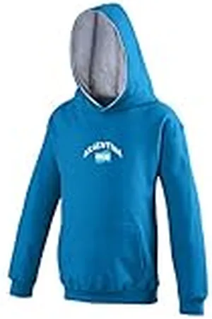 Supportershop Sudadera con Capucha para niño (Argentina), Niño, 5060672801959, , FR : S (Taille Fabricant : 3-4 ANS)