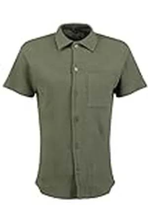 Key Largo Klsiegfried 1/2 Structure Camisa, , XL Hombres