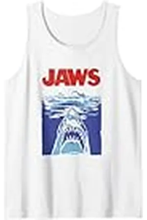 Jaws 50th Anniversary Poster Classic Style Front & Back Camiseta sin Mangas
