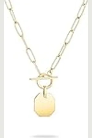 liebeskind Berlin - Collar de acero inoxidable con cierre en T (45 cm), 45 cm, Acero inoxidable, No es una piedra preciosa