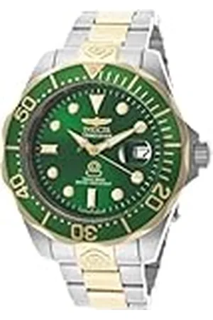 Invicta Grand Diver 13928 Reloj para Hombre - Impermeable - Analógico - Movimiento Automático - Acero Inoxidable con Esfera Rojo - 47mm