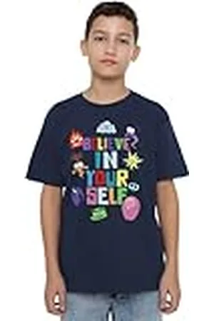 Disney Inside Out 2 Believe in Yourself Unisex Kids T Shirt Camiseta, , 12-13 años para Niños