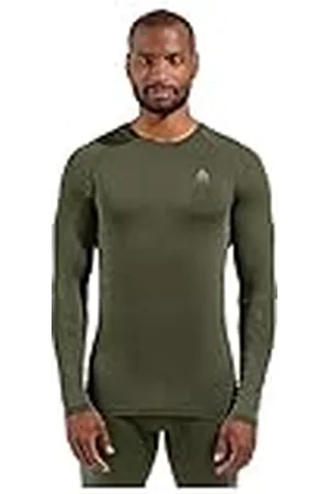 Odlo Bl Top Crew Neck L/S Performance Warm EC Undershirt, , Large para Hombre