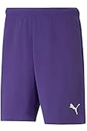 PUMA TeamRISE Short Pantalón Corto, Hombre, Prism Violet Whi, S