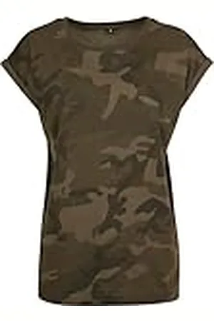 Build Your Brand BY112-Ladies Extended Shoulder tee T-Shirt, , M Women